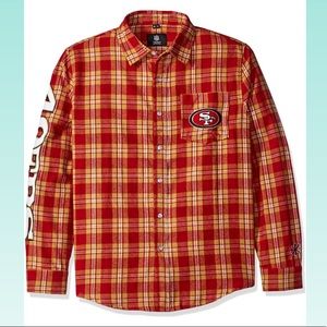 FOCO NFL Wordmark Basic Flannel
